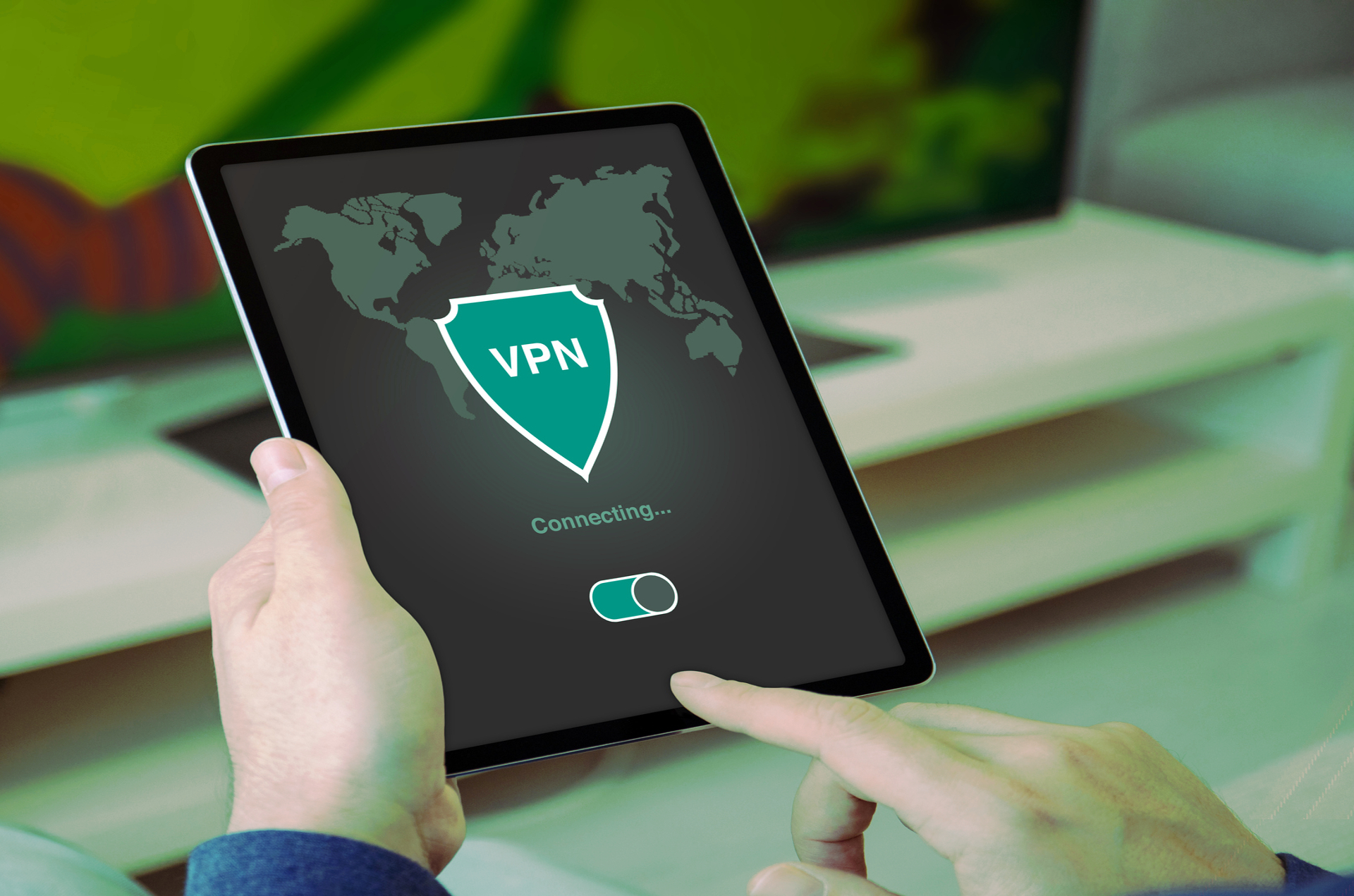 VPN Aktivierung im Tablet