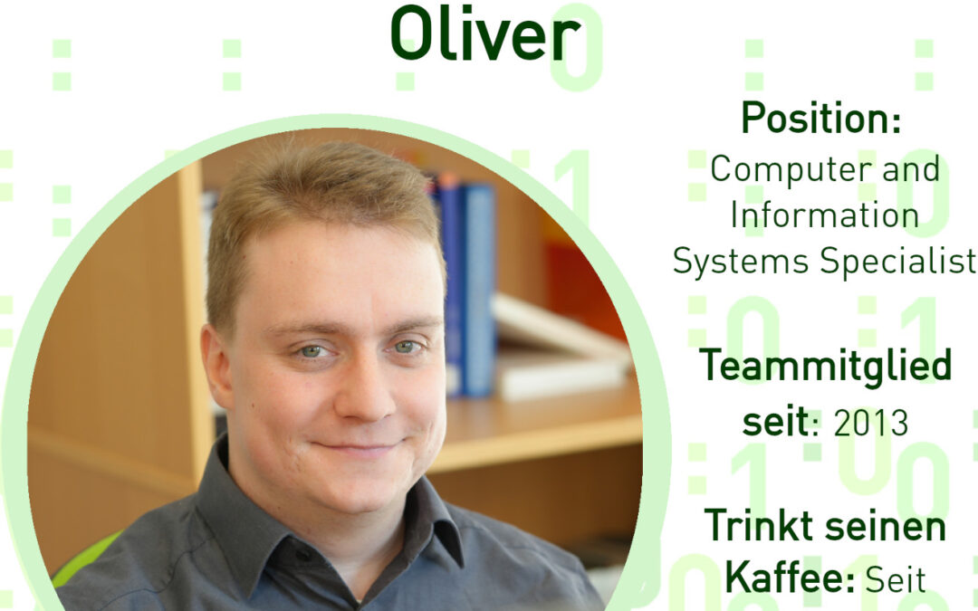 Wir stellen unser Team vor: Oliver