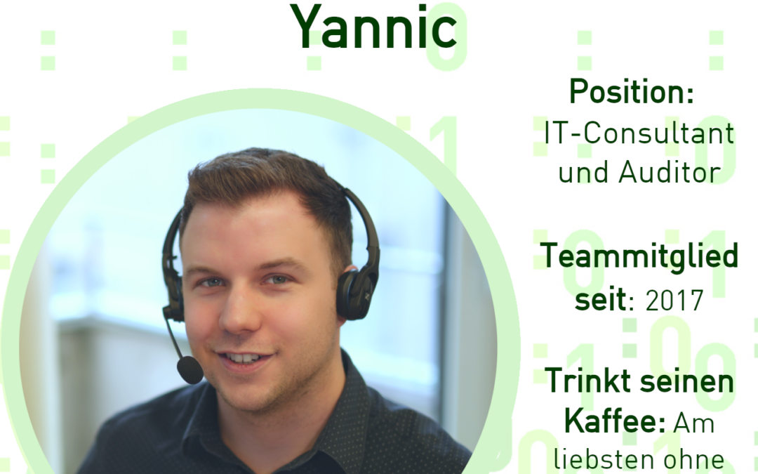 Unser Team stellt sich vor: Yannic