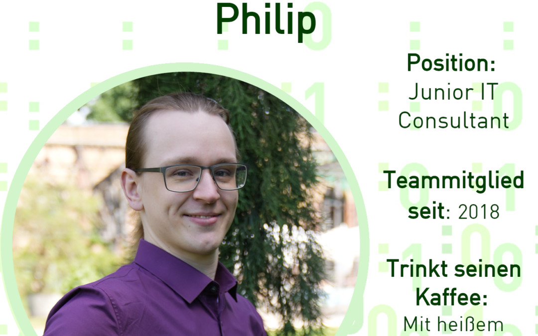 Unser Team stellt sich vor: Philip