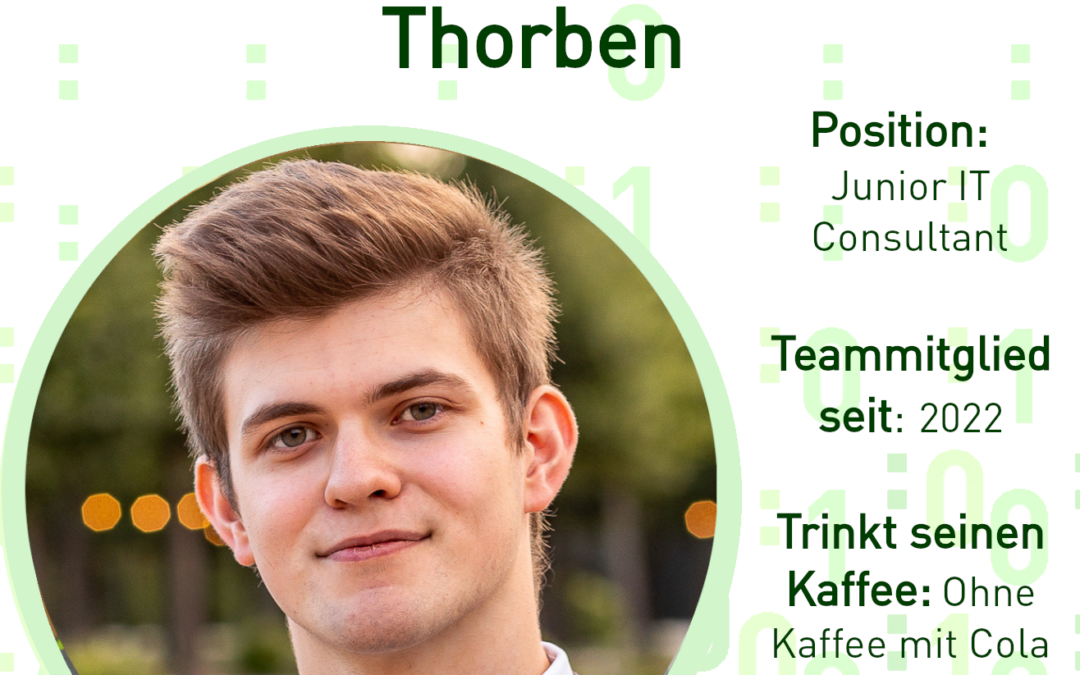 Unser Team stellt sich vor: Thorben
