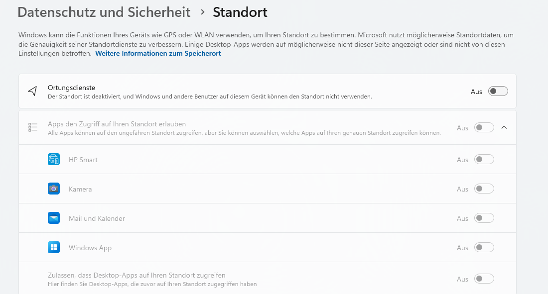 Standort